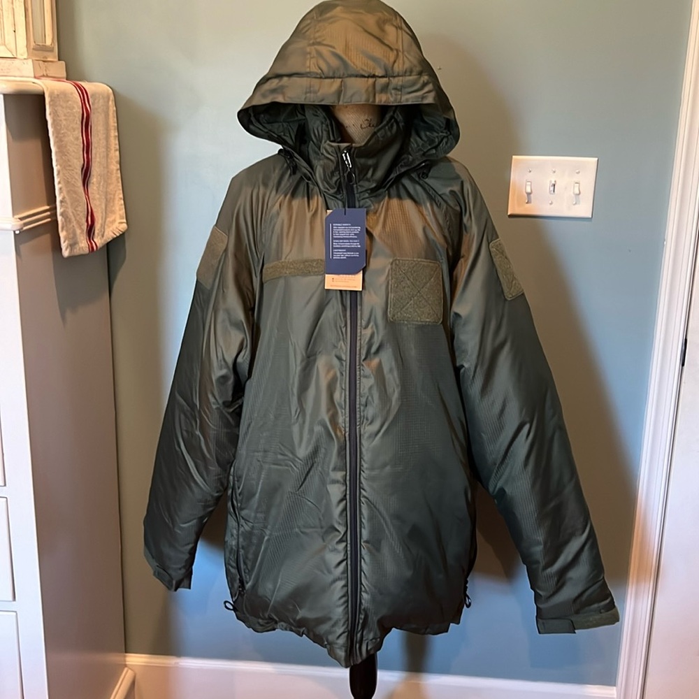 Winter XL BP green unused LONG jacket